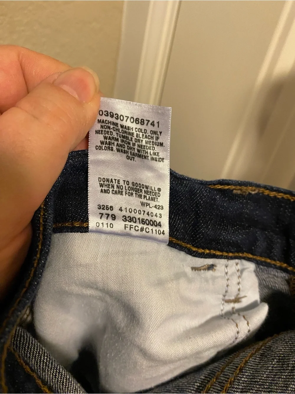 Levis 515 Jeans Shorts 12 Dark Blue Stretch Denim Bermuda 2010